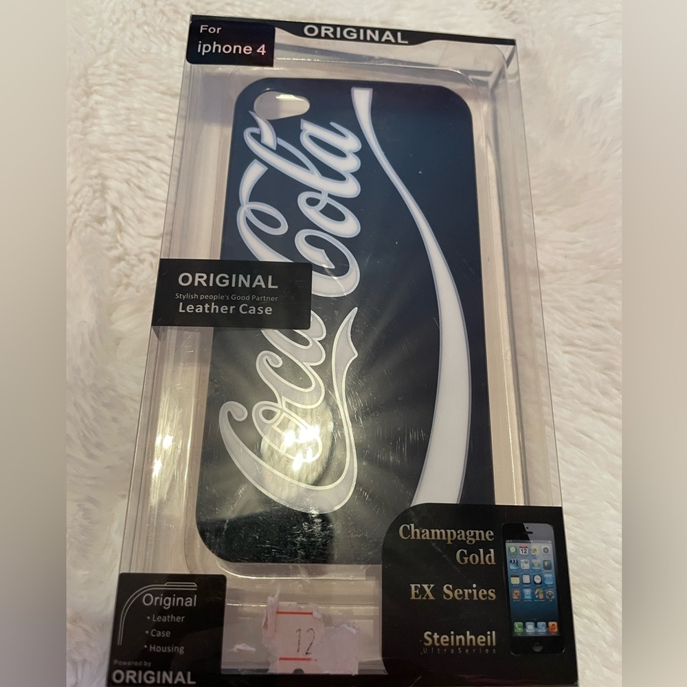iPhone 4 Coca Cola Black Case